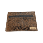 Tino Card Holder - Natural Python Skin