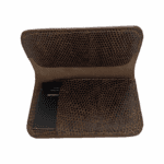 Digo Card Holder - Natural Lizard Skin
