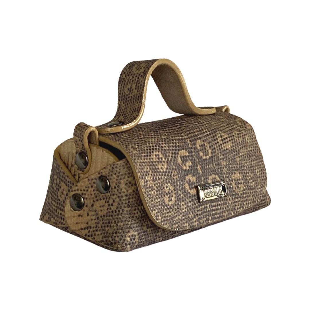 Kach Natural Lizard Print