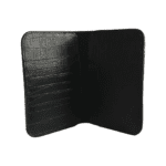 Individual Passport Holder - Black Crocco Print
