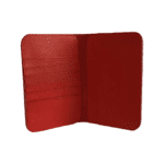 Individual Passport Holder - Red Pebble Grain