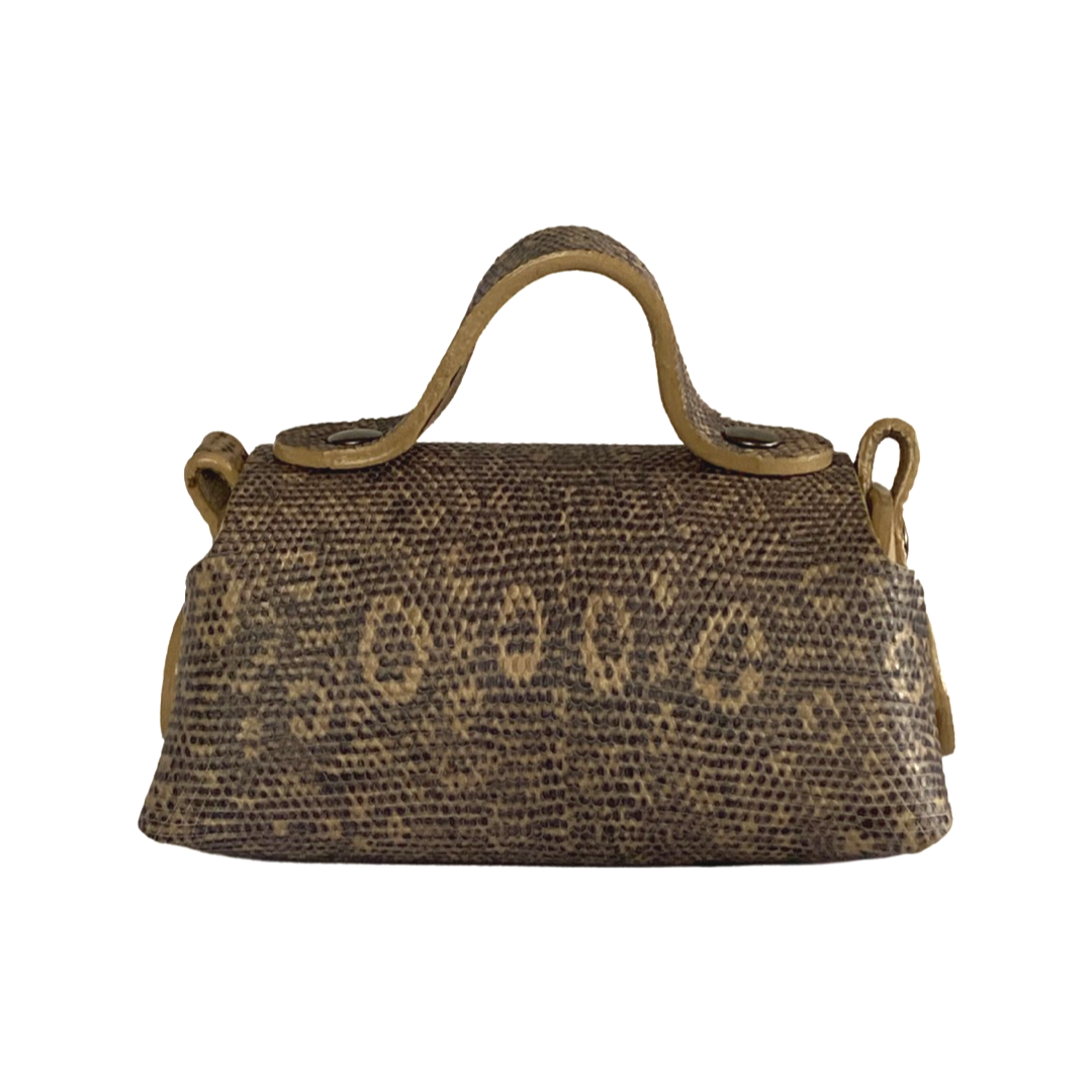 Kach Natural Lizard Print