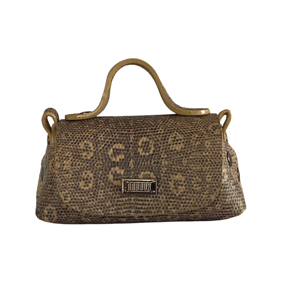 Kach Natural Lizard Print