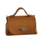 Mira Tan Pebble Grain Print