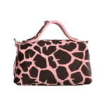 Mira Pink & Brown Giraffe Print Pony