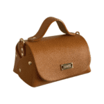Mira Tan Pebble Grain Print