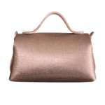Mira Pearl Salmon Pink Croc Print