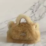Kach Light Brown Rabbit Fur