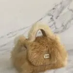 Kach Light Brown Rabbit Fur
