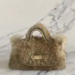 Kach Medium Brown Rabbit Fur