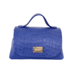 Mira Royal Blue Crocco Print