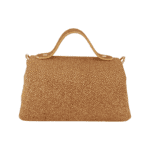 Mira Brown Stingray Embossed Leather