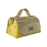 Mira Yellow Nappa & Yellow Iridescent Micro Mosaic