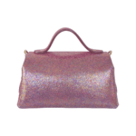 Mira Pink Nappa & Pink Iridescent Micro Mosaic