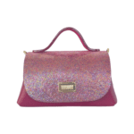 Mira Pink Nappa & Pink Iridescent Micro Mosaic