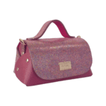 Mira Pink Nappa & Pink Iridescent Micro Mosaic