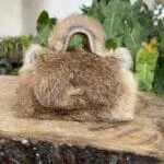 Kach Brown Rabbit Fur