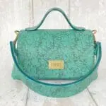 Mira XO Green & Black Tie-Dye Effect Print