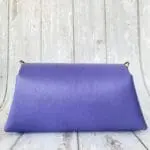 Mona Light Purple Pebble Grain Leather