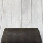 Lyla Brown Shiny Lizard Print Leather