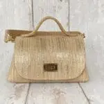 Mira XO Gold & Cream Two-Tone Tejus Print
