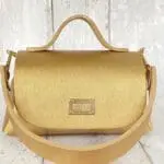 Mira XO Gold Pinstripes Leather