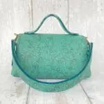 Mira XO Green & Black Tie-Dye Effect Print