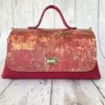 Mila Multicolour Hand Painted & Pink Nappa