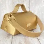Mira XO Gold Pinstripes Leather