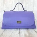 Mila Light Purple Saffiano Leather