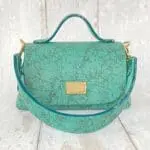 Mira XO Green & Black Tie-Dye Effect Print