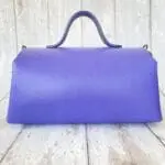 Mila Light Purple Saffiano Leather