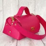 Mira XO Pink Pebble Grain Leather