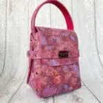 Dupe Multicolour & Pink Floral Print Leather