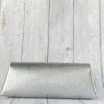 Lyla Silver Crumpled Leather