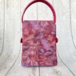 Dupe Multicolour & Pink Floral Print Leather
