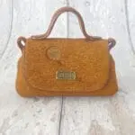 Kach Brown Pony Acid wash leather