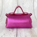 Kach Hot Pink Distressed Leather