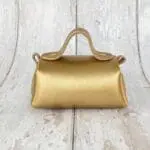 Kach Gold Pinstripes Leather