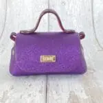 Kach Purple Metallic Leather