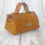 Kach Brown Pony Acid wash leather