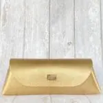Lyla Gold Pinstripes Leather