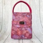 Dupe Multicolour & Pink Floral Print Leather