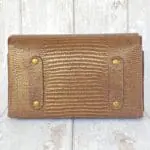 Di'Ja Gold & Bronze Lizard Print