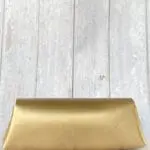 Lyla Gold Pinstripes Leather
