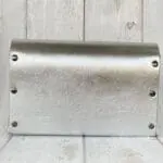 Jare Silver Saffiano Leather