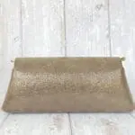 Maya 2.0 Bronze Metallic Saffiano Print Leather