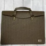 Ayee Army Green Giant Woven Embossed