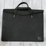 Ayee Black Saffiano Leather