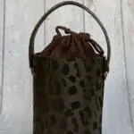 Aara Green & Brown Cheetah Print